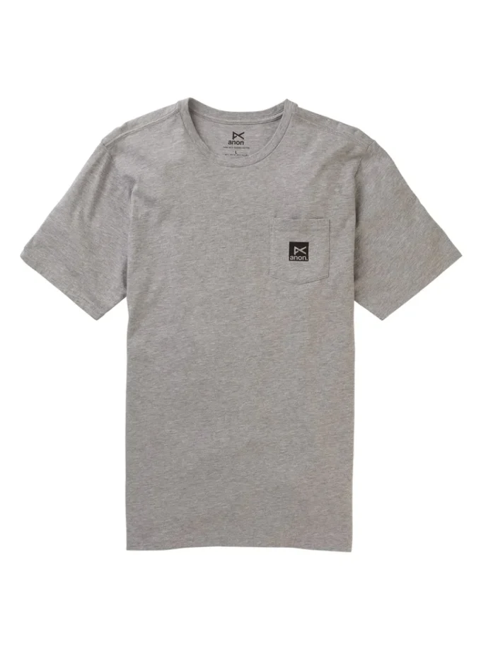 Anon kortærmet T-shirt med lomme