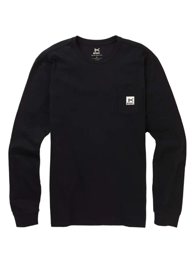 Anon langærmet T-shirt
