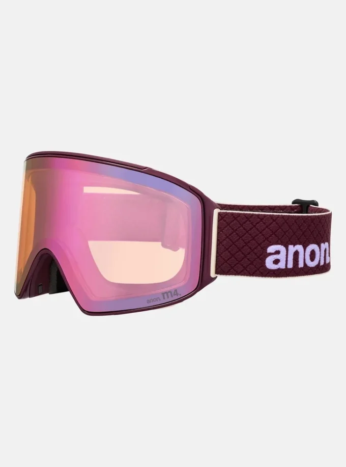 Anon M4-briller (cylindriske) + bonuslinser + MFI®-ansigtsmaske