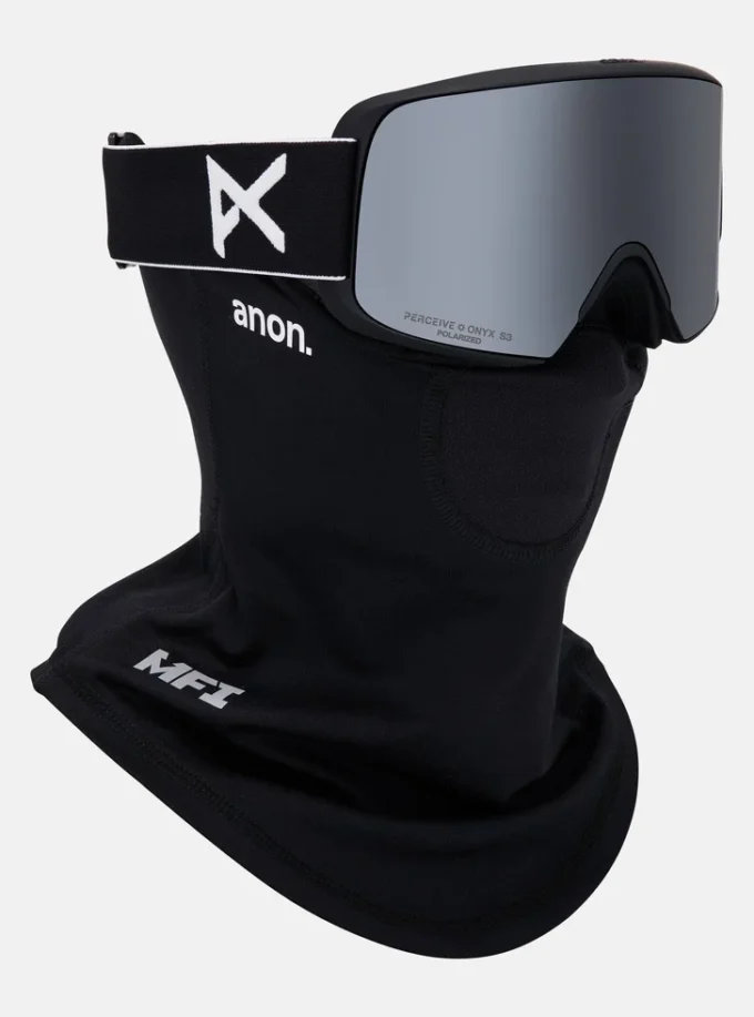 Anon M6S-briller + polariserede Perceive-glas + MFI®-ansigtsmaske