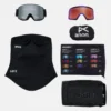 Anon M6S-briller + polariserede Perceive-glas + MFI®-ansigtsmaske