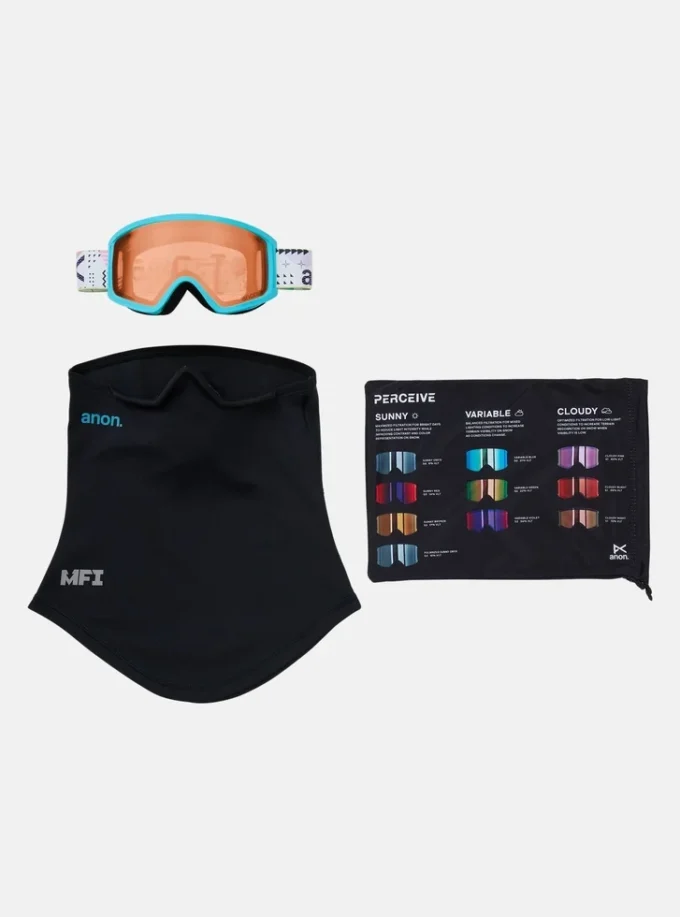 Anon Tracker 2.0-briller + MFI®-ansigtsmaske