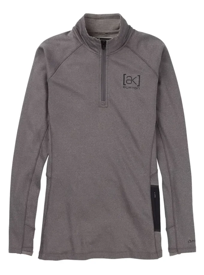 Burton [ak]® Baker Power Wool™ Base Layer Quarter-Zip til kvinder