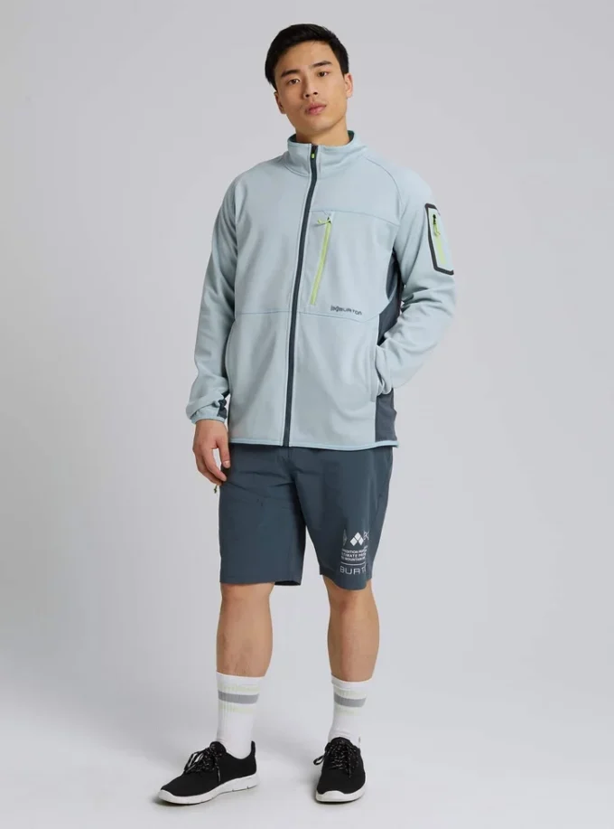 Burton [ak]® Polartec® Grid fleece med fuld lynlås