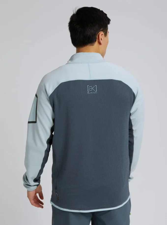 Burton [ak]® Polartec® Grid fleece med fuld lynlås