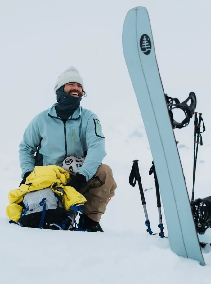 Burton [ak]® Polartec® Grid fleece med fuld lynlås