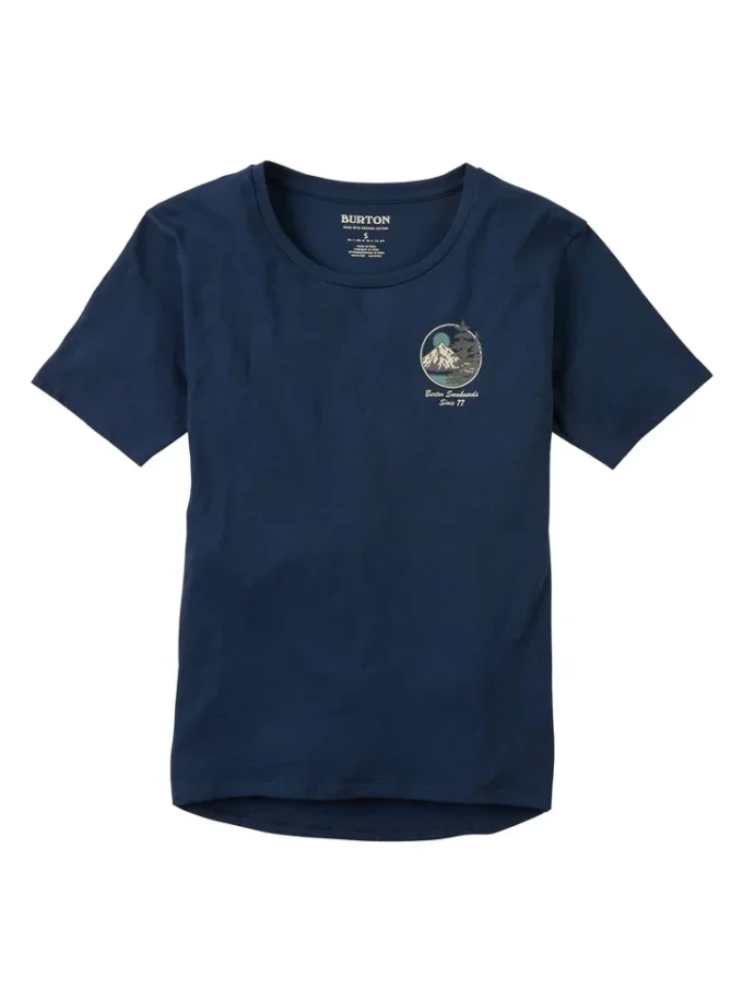 Burton Ashmore kortærmet T-shirt med rund hals til kvinder