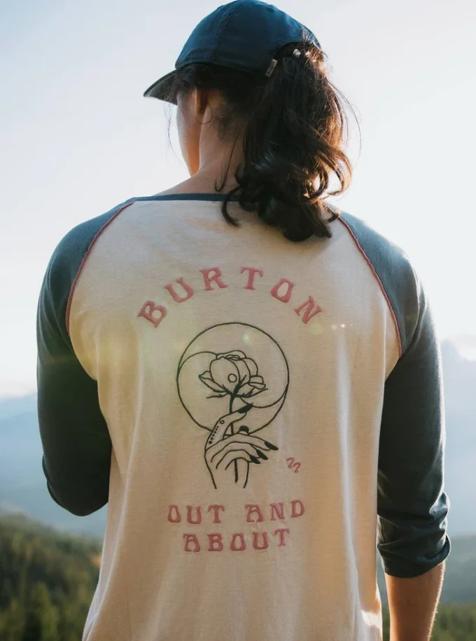 Burton Caratunk Raglan T-shirt til kvinder