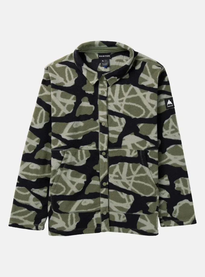 Burton Cinder Fleece Snap Shirt til kvinder