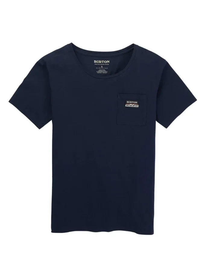 Burton Classic kortærmet T-shirt med lomme til kvinder