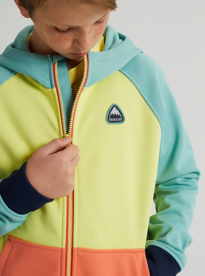Burton Crown Bonded Full-Zip Hoodie til børn