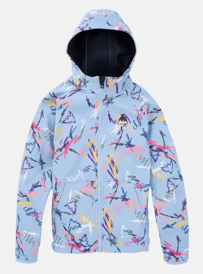 Burton Crown Weatherproof Full-Zip Fleece til børn