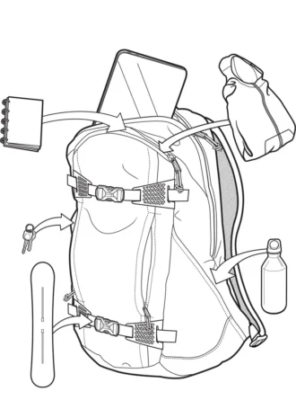 Burton Day Hiker 22L rygsæk