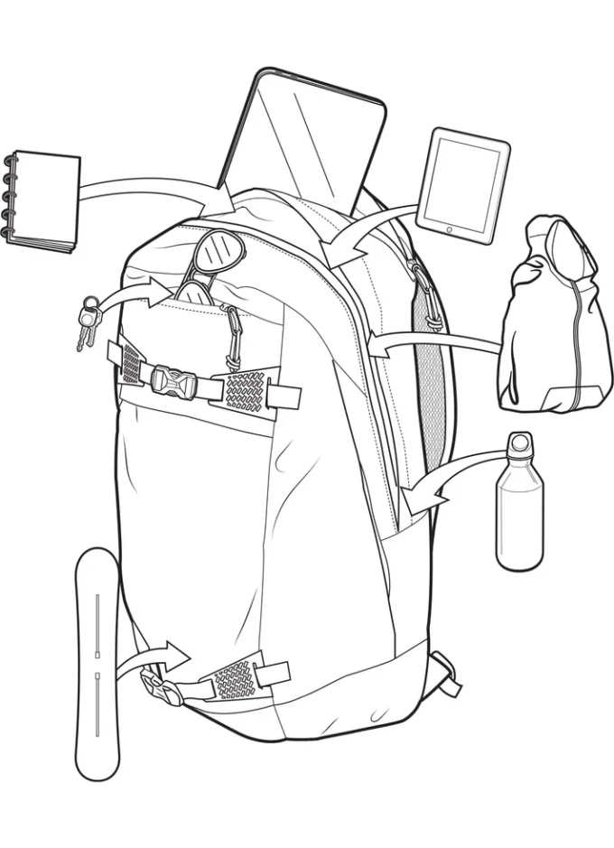 Burton Day Hiker 30L rygsæk