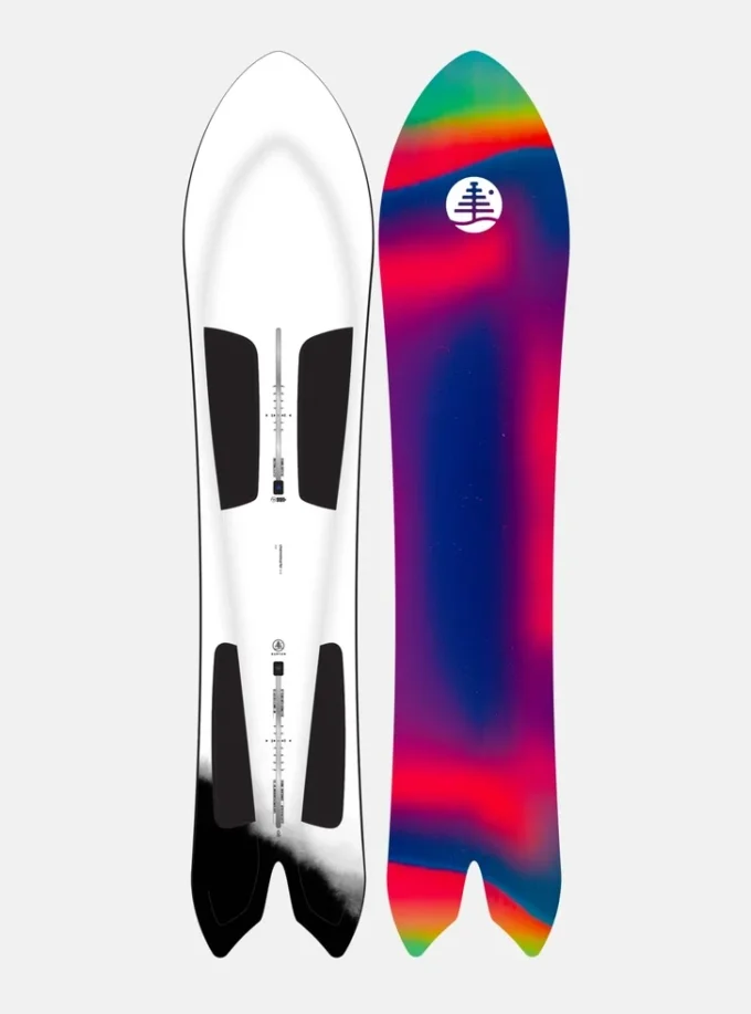 Burton Family Tree 3D Channel Surfer Flat Top Snowboard (2. kvalitet)