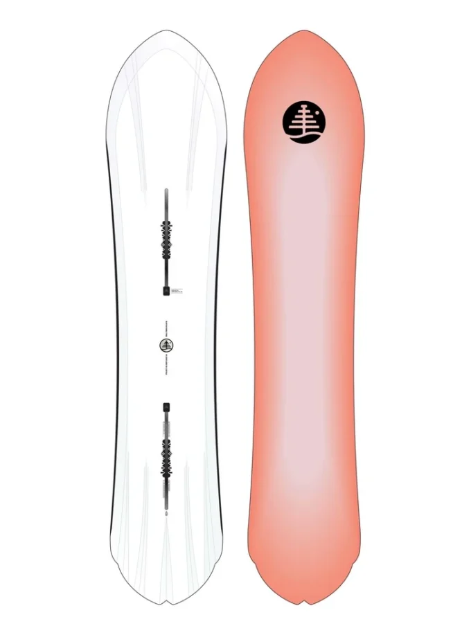 Burton Family Tree 3D Deep Daze Snowboard – 2. kvalitet
