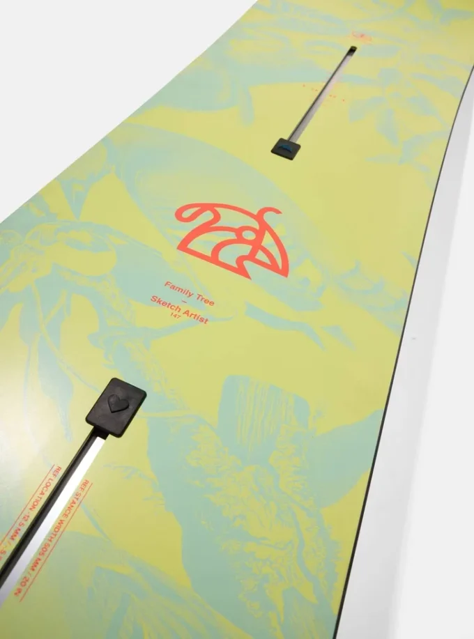 Burton Family Tree Sketch Artist Camber Snowboard