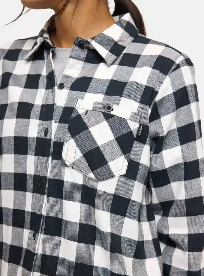 Burton Favorite langærmet flannelskjorte til kvinder