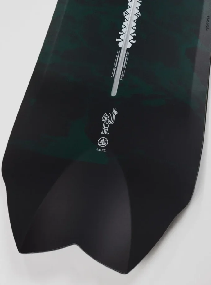 Burton Fish 3D Directional Flat Top snowboard til mænd