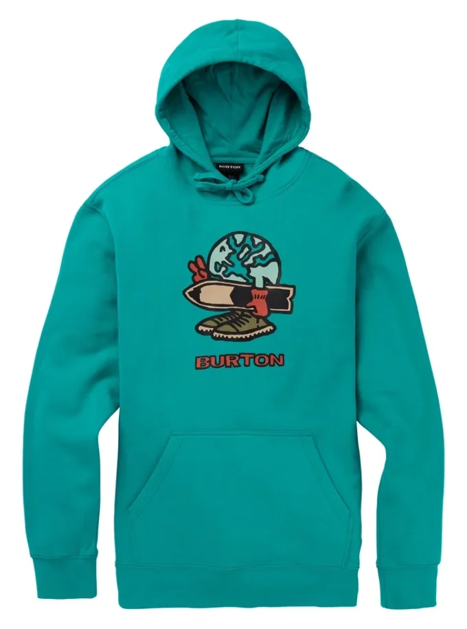 Burton Gorman pullover-hoodie til mænd