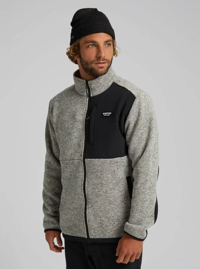 Burton Hayrider sweater med fuld lynlås til mænd