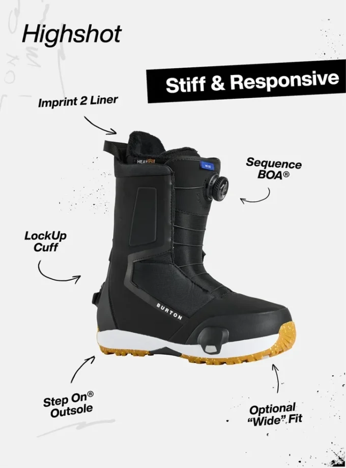 Burton Highshot Step On® snowboardstøvler til mænd