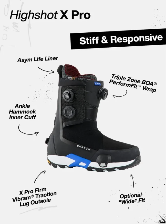 Burton Highshot X Pro Step On® snowboardstøvler til mænd