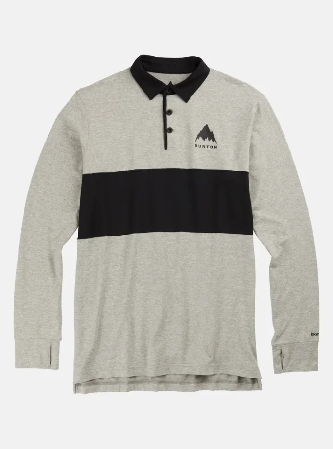 Burton Midweight Base Layer Rugby Shirt til mænd