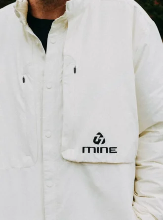 Burton MINE77 isoleret skjorte med trykknapper