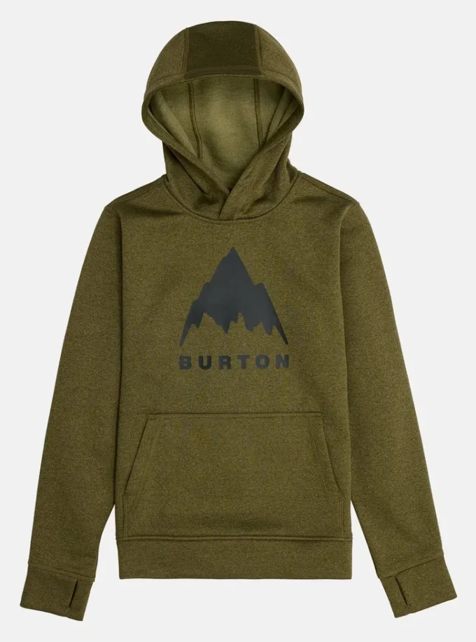 Burton Oak pullover-hoodie til børn (eksempel)