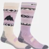 Burton Performance Lightweight Socks til kvinder (2-pak)