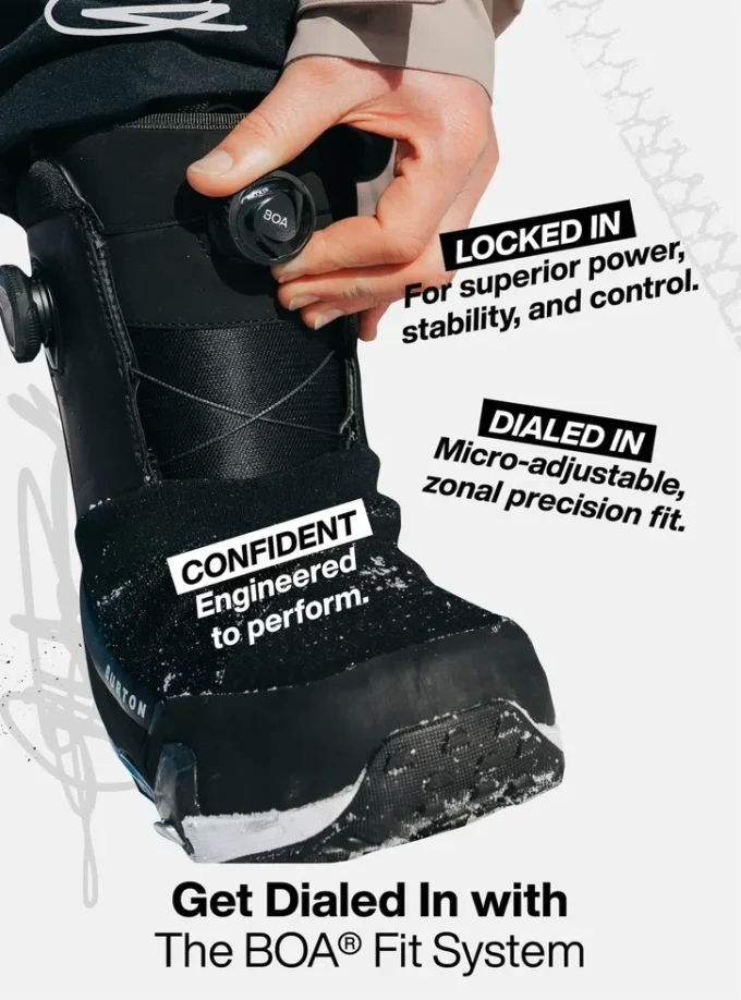 Burton Moto BOA® snowboardstøvler til mænd