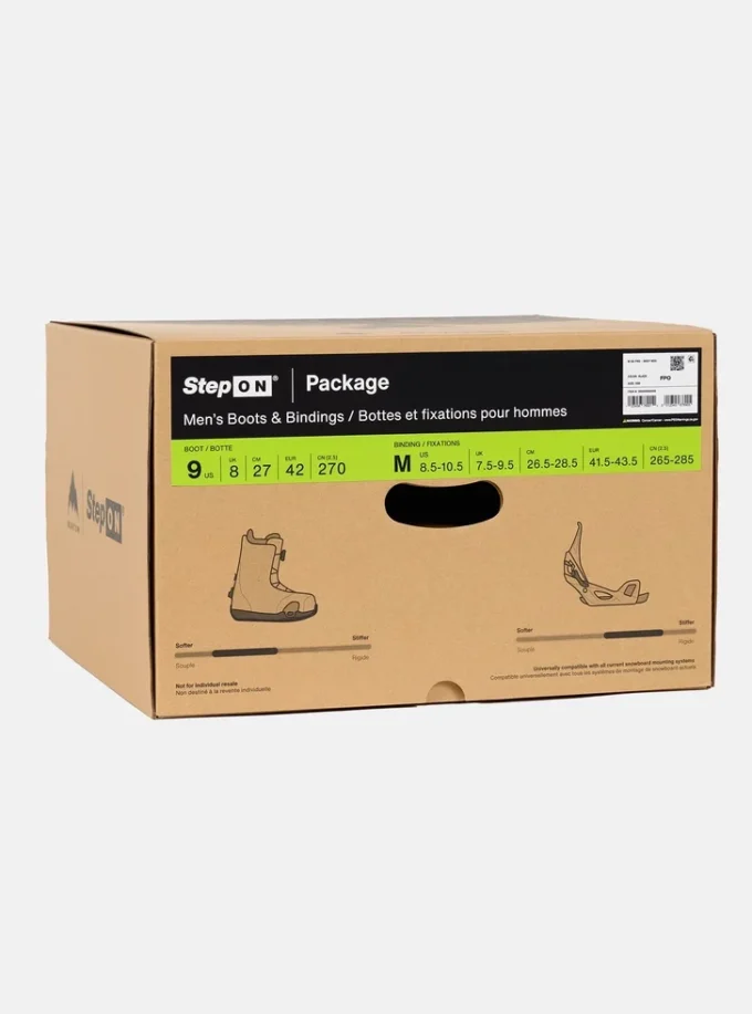 Burton Step On® snowboardstøvler og bindinger til mænd