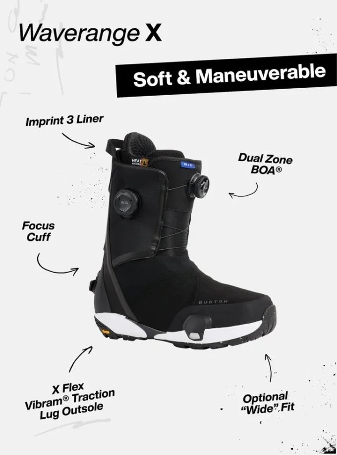 Burton Waverange X Step On® snowboardstøvler til mænd