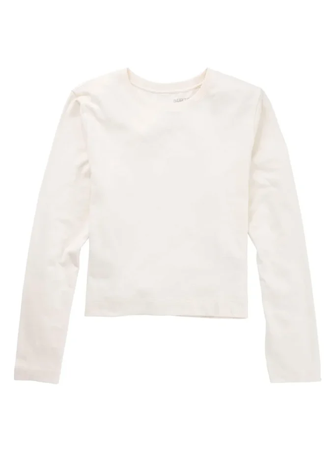 Larosa langærmet crop-T-shirt til kvinder
