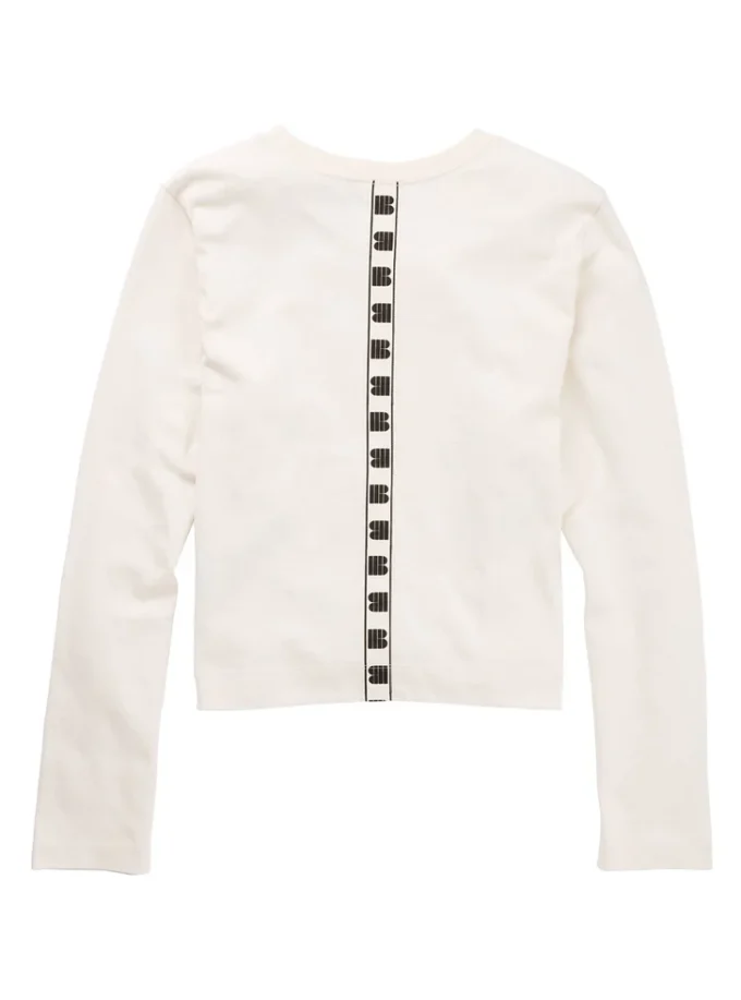 Larosa langærmet crop-T-shirt til kvinder